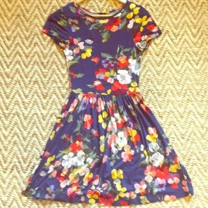 Asos floral skater dress